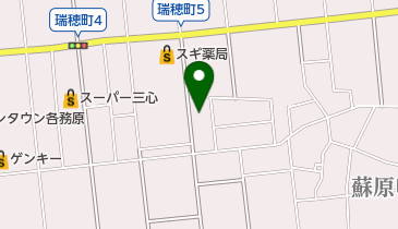 ひしの寿司の地図画像