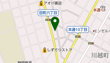 矢柄鮨の地図画像