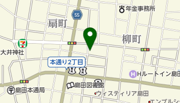 鮨昇の地図画像