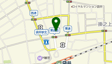 山梨屋 寿司店の地図画像