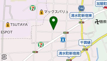 寿海 つばさ寿司の地図画像