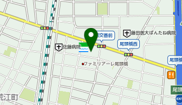 むさし尾頭橋店の地図画像