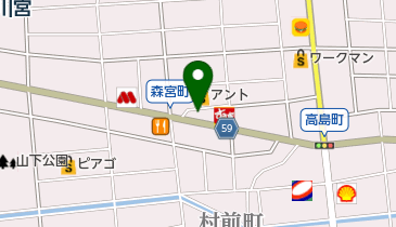 千成鮨の地図画像