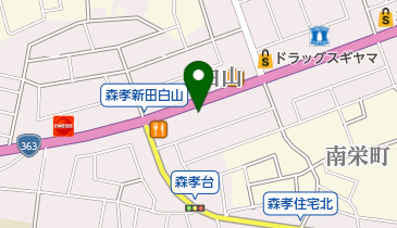 柳鮨の地図画像