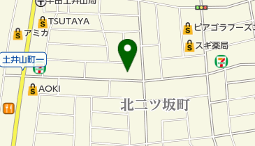 初穂寿司の地図画像