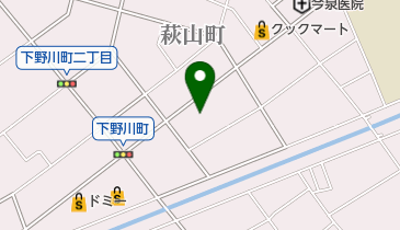鮨処しみずの地図画像