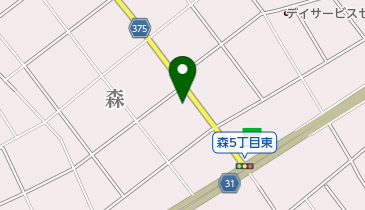 やまさか寿しの地図画像