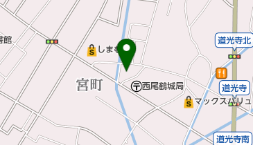 松寿司の地図画像