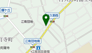 宝鮨の地図画像