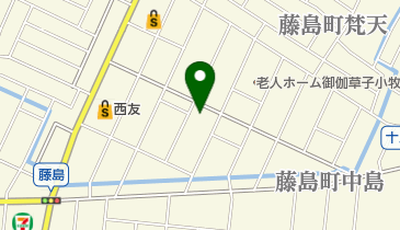 宝寿司の地図画像