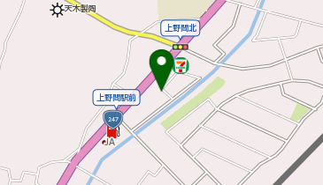 ゆたか寿し上野間店の地図画像