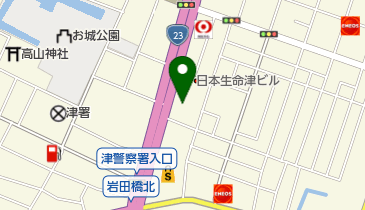 大盛屋寿司店の地図画像