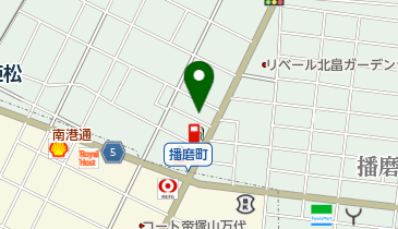 芳すしの地図画像