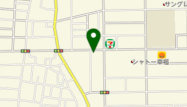 銀寿司の地図画像