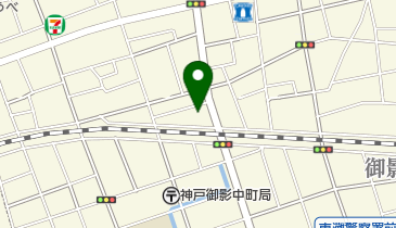 六五寿司 御影店の地図画像