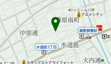 寿し豊の地図画像