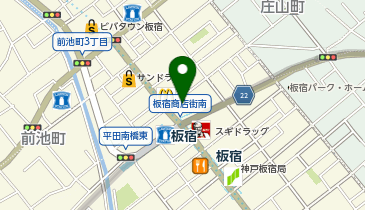 魚芳の地図画像