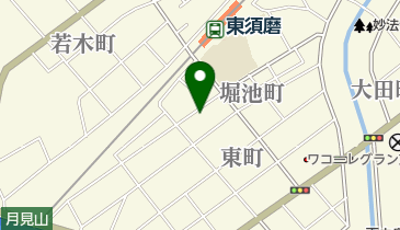 寿司鶴の地図画像