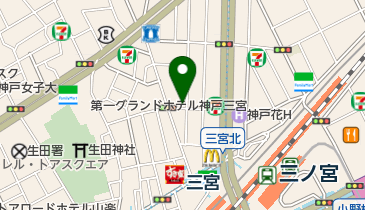 いずみ鮓の地図画像