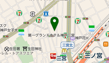 寿司処 一心太助の地図画像