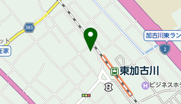 うを市 東店の地図画像