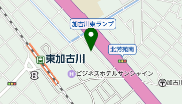 きたはち楽山の地図画像