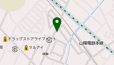 大漁すしの地図画像