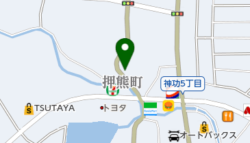 寿司とろの地図画像