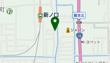 鮨割烹吉野の地図画像