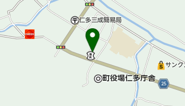 賀松園すし処の地図画像