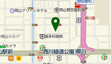 壱靖の地図画像