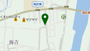 きらく寿司の地図画像