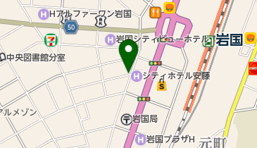 はなき創作寿司の地図画像