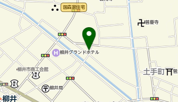 寿司勝の地図画像