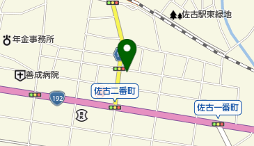 三輪寿しの地図画像