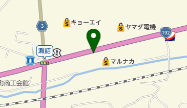 寿し処 一里松の地図画像