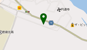 福助すし料理店の地図画像