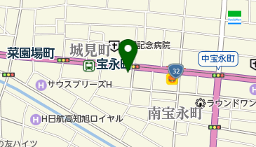日の出ずしの地図画像