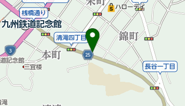 松之鮨本店の地図画像