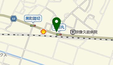 すし若の地図画像