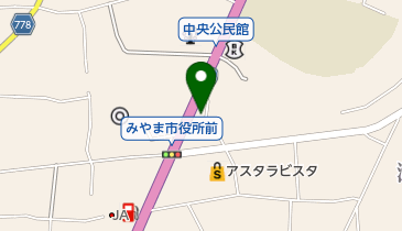 天狗寿司の地図画像