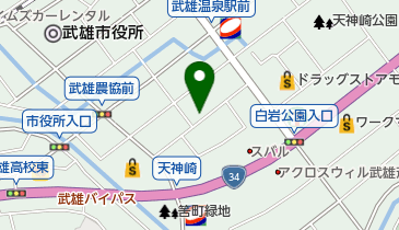 すし秀の地図画像