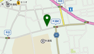 菊前寿司の地図画像