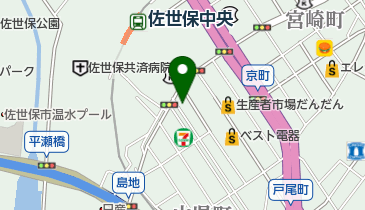 銀寿司の地図画像