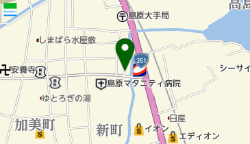 陽光寿司の地図画像