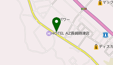 鶴源寿しの地図画像