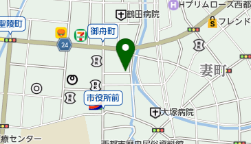 蛇の目寿司の地図画像