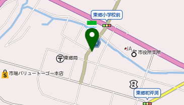 寿司の味楽の地図画像