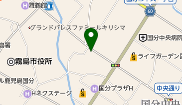 山喜寿司の地図画像