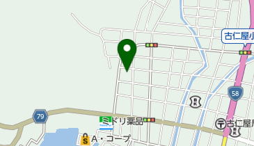 やぐらすしの地図画像